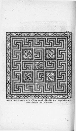 Nichols Leicester Blackfriars Pavement Plate VIII