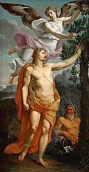 Noël Coypel - Apollo Crowned by Victory, 1667-1668