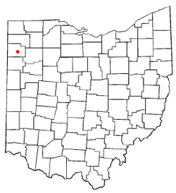 Location of Broughton, Ohio