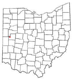 Location of Fort Loramie, Ohio