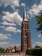 Oostelbeers, de Heilige Andreas en Antonius van Paduatoren RM519176 foto2 2014-05-19 12.30