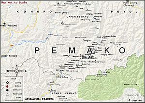 Pemako Map