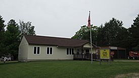 Portage Township Offices in Curtis