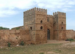 Puerta de la alcazaba de Mehdia