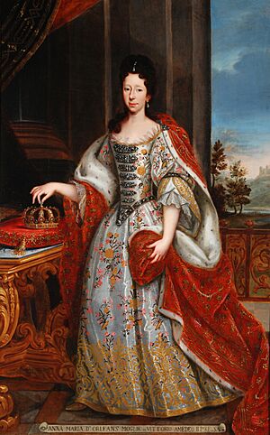 Regina Anna Maria di Orléans (1669-1728)
