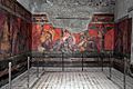 Roman fresco Villa dei Misteri Pompeii 006