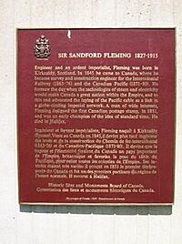 Sandford Fleming federal plaque, Ottawa