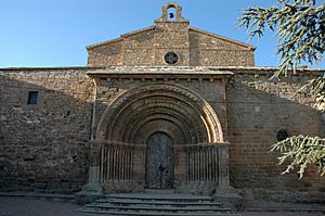 Cubells castle, Santa Maria church