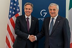 Secretary Blinken Meets with Italian Foreign Minister Tajani (52477168431)
