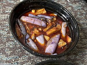Sichuan signature eggplant with garlic sauce