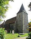 St Peter's Church, East Blatchington (NHLE Code 1044020).JPG