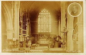 St Peters Birmingham Easter 1908 (cropped)