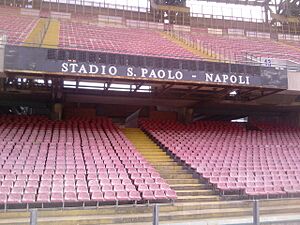 Stadio San Paolo Napoli 2010