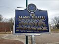 The Alamo Theatre Blues Trail Marker