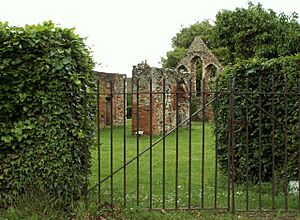 The ruins of St. Giles Leper Hospital - geograph.org.uk - 834044