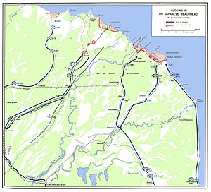 USA-P-Papua-VI Map VI milner Closing in on Japanese Beachhead 16-21 November 1942 