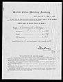 United States Military Academy conduct report for cadet Courtney Hodges, West Point, New York, 1905 May - DPLA - 8e2743ec9f7d763724a8ae17b3594f28