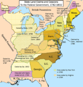United States land claims and cessions 1782-1802