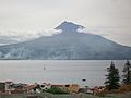 View of Mount Pico from Horta island