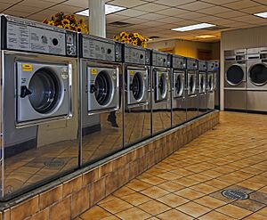 Washers in Sheeley's Laundromat, Walden, NY