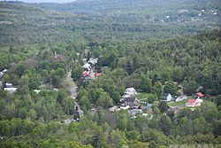View of Witherbee from Belfry Mountain