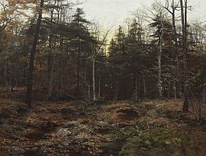 Woodland Scene by William Bliss Baker, 1885