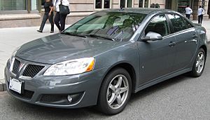 2009.5 Pontiac G6 sedan
