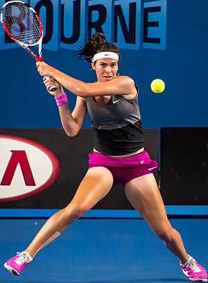 2014 Australian Open - Ajla Tomljanović 1 (cropped)