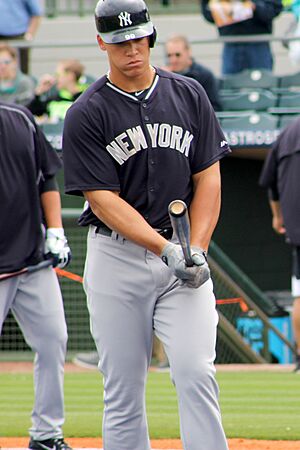 Aaron Judge spring training 2015 osceola