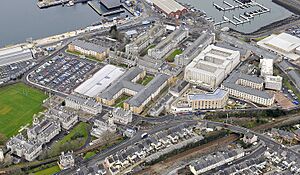 Aerial Image of HMS Drake, Devonport, Plymouth MOD 45158438