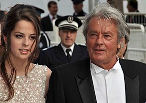 Alain & Anouchka Delon Cannes 2010