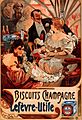 Alfons Mucha - 1896 - Biscuits Champagne-Lefèvre-Utile