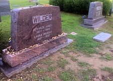 Almanzo and Laura Wilder gravesite Mansfield MO