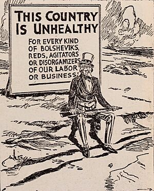 Anti-socialist propaganda WWI (cropped)