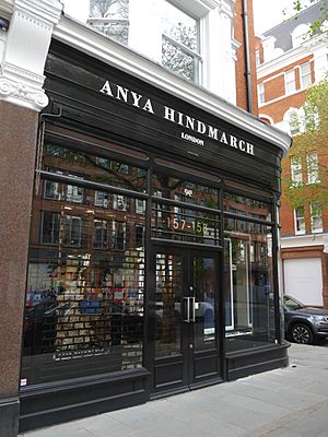 Anya Hindmarch Sloane Street London April 2022