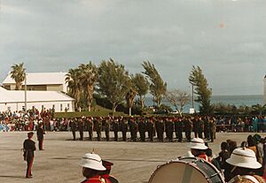 Bermuda Regiment - Warwick Camp 1993
