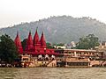 Bholanath Sevashram temple by the Ganges, Haridwar