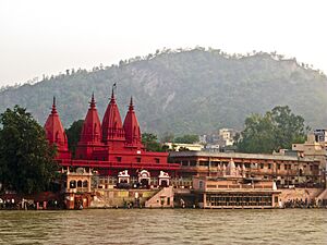 Bholanath Sevashram temple by the Ganges, Haridwar