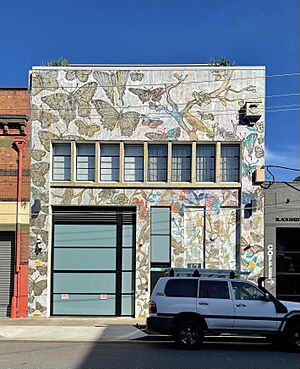 Building in Helen Street, Teneriffe, Queensland, 2021, 02
