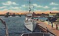 Canal and Bridge at the Boat Docks Sturgeon Bay Wisconsin