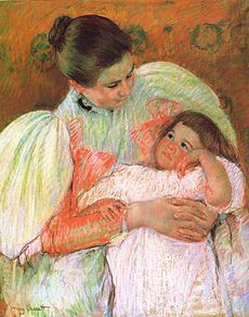 Cassatt Mary Nurse and Child 1896-97