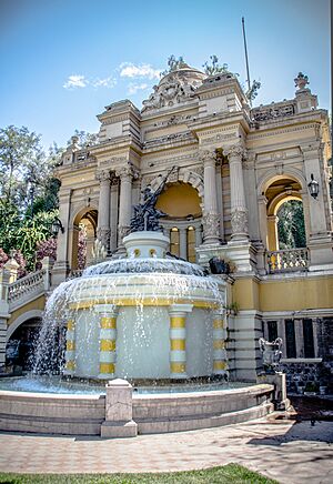 Cerro Santa Lucía, Santiago.