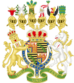 Coat of Arms of Albert of Saxe-Coburg and Gotha.svg