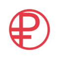 Digital ruble red logo