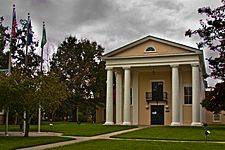 Dinwiddie County's historic courthouse