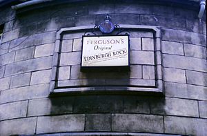 Ferguson's Edinburgh Rock advertisement (1982)