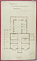 Fernberg, Governor's Residence, Brisbane, Basement Plan, c 1884