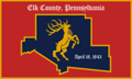 Flag of Elk County, Pennsylvania