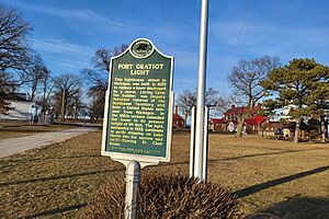 Fort Gratiot Light state historic marker