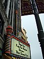 Foxtown banner and marquee, detroit